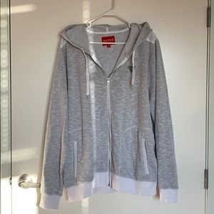 Guess Full Zip Up Hoodie